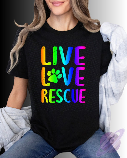 LIVE LOVE RESCUE TEE