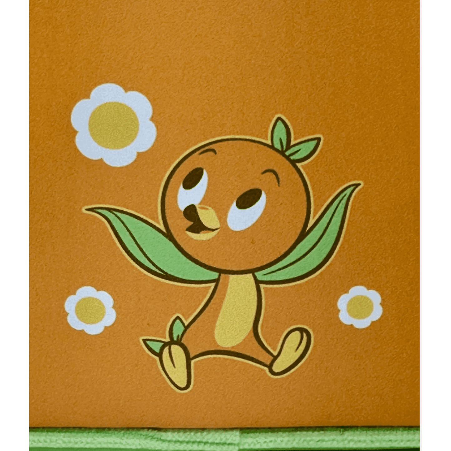Loungefly Disney Parks Florida Orange Bird Mini Backpack Corduroy Bag
