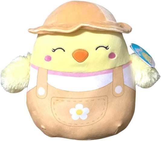 Squishmallows Aimee the Chick with Hat 12" Stuffed Plush