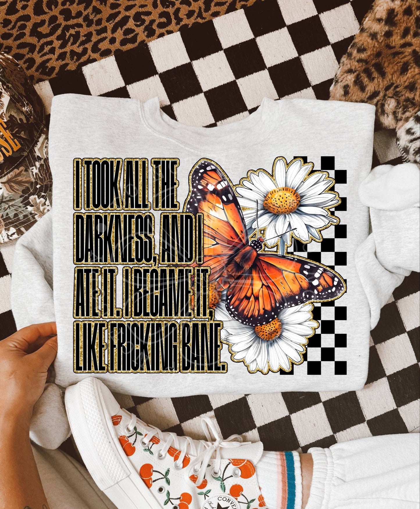 TOOK ALL THE DARKNESS SWEATSHIRT