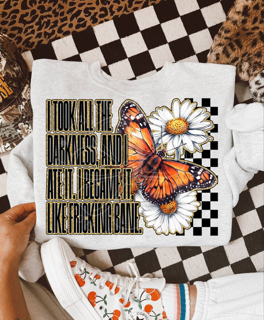 TOOK ALL THE DARKNESS SWEATSHIRT