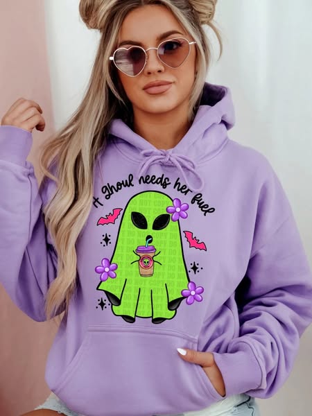 OUT OF THIS WORLD GHOUL FUEL HOODIE