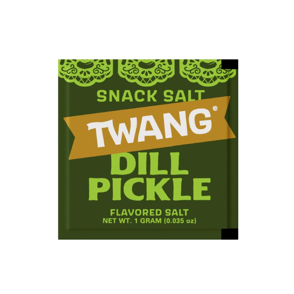 Twang Flavored Snack Salt Packets, Lime, Toppings for Popcorn, Fresh Fruits, Veggies & Chips, 1 Gram (Pack of 200)