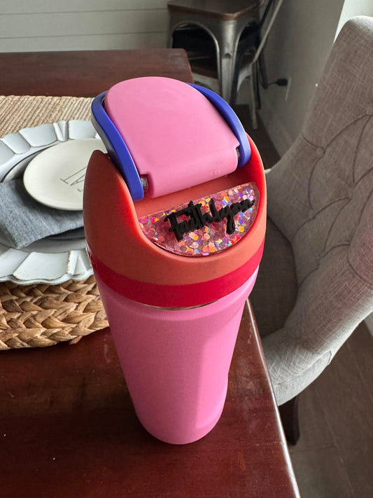 Custom Personalized Tumbler Nameplate Topper (PREORDER - Ships in 4-5 Weeks)