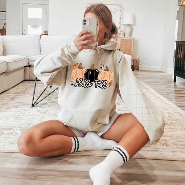 HELLO FALL HOODIE