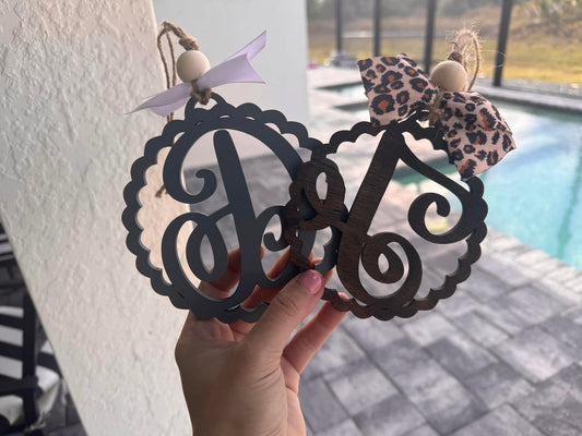 Custom Personalized Monogram Car Charms (Preorder - Ships in 4-5 Weeks)