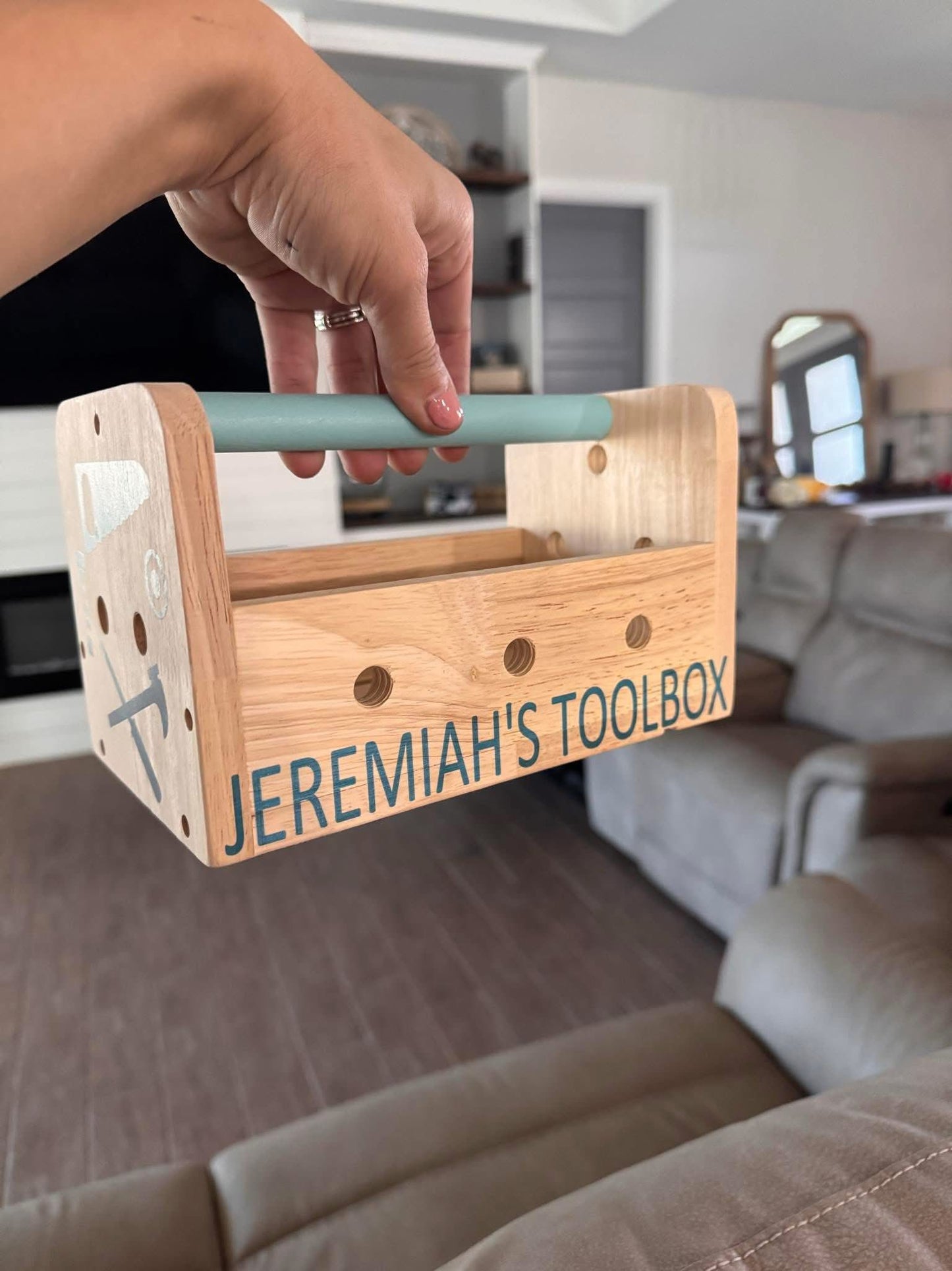 Custom Personalized Kid's Tool Box Set (Preorder - Ships in 4-5 Weeks)