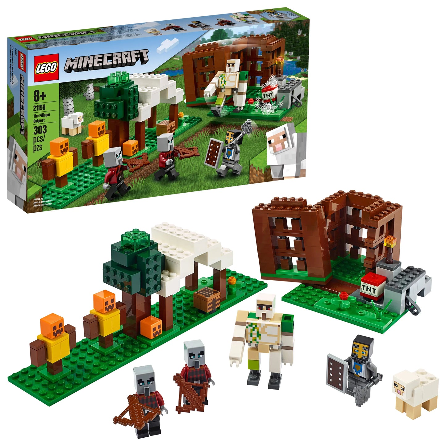 LEGO Minecraft The Pillager Outpost 21159