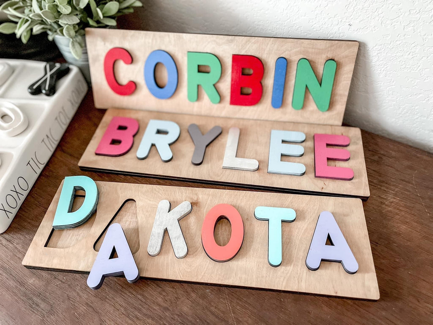 Custom Personalized Name Puzzle (PREORDER - Ships in 3-4 Weeks)