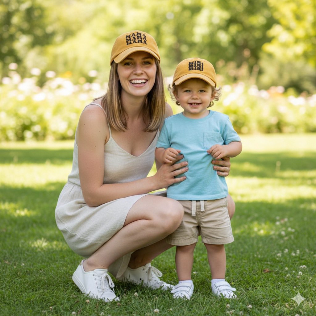 Custom Mama & Mini Hats (PREORDER Closes 11/26, ETA Late Dec.)