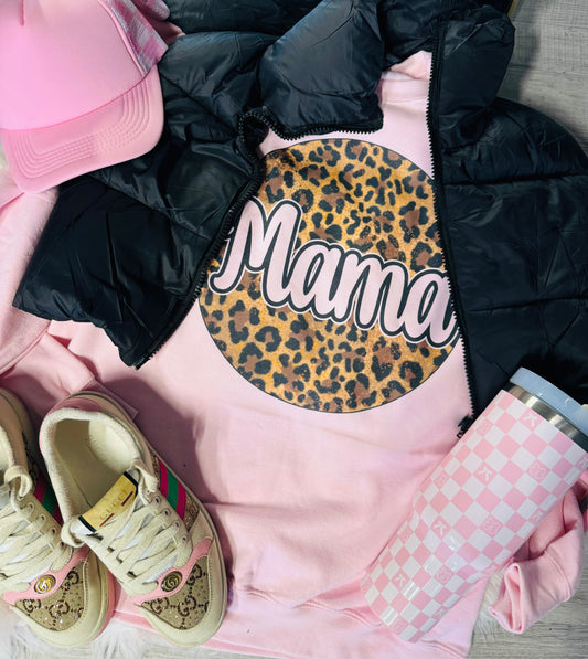 Custom Name Leopard Sweatshirt (PREORDER CLOSES 11/30, ETA 2 WEEKS)