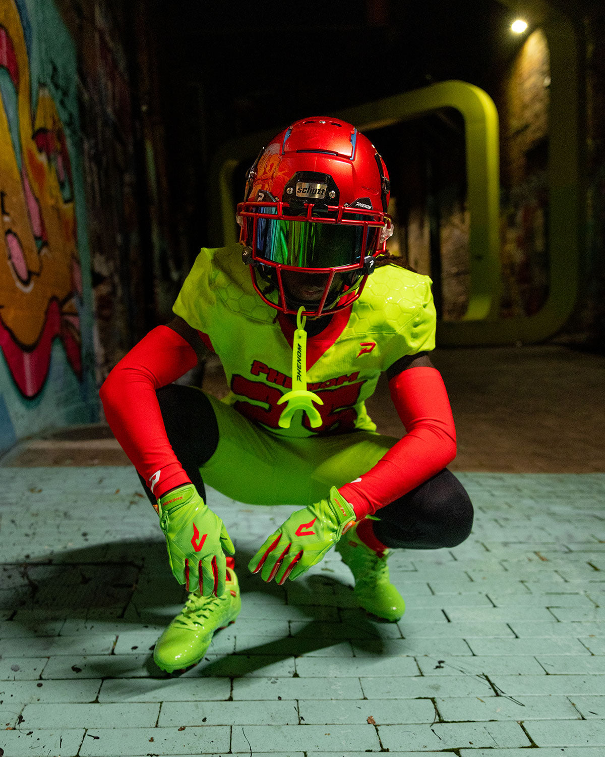 Ninja Turtles: Raphael Football Cleats – Quantum Speed 2.0 by Phenom Elite