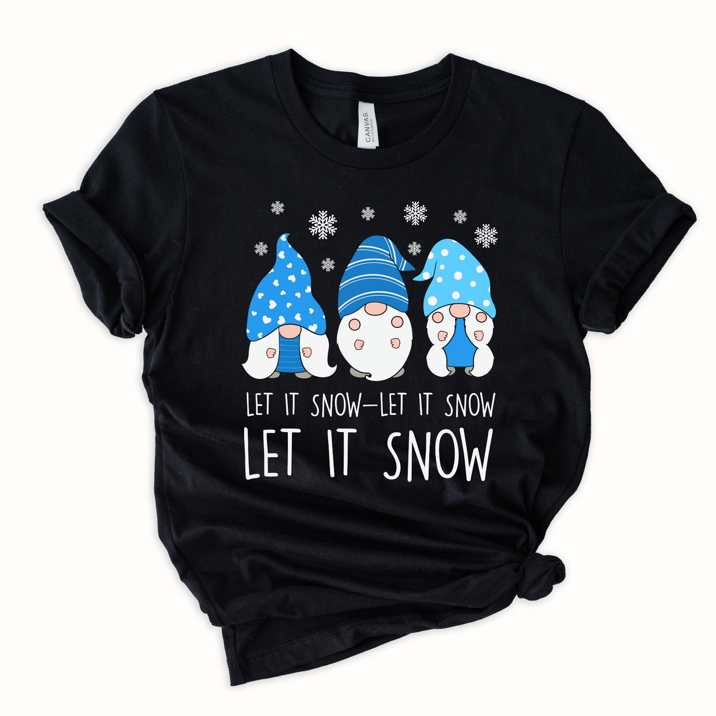 Let it snow Gnomes Graphic Tee