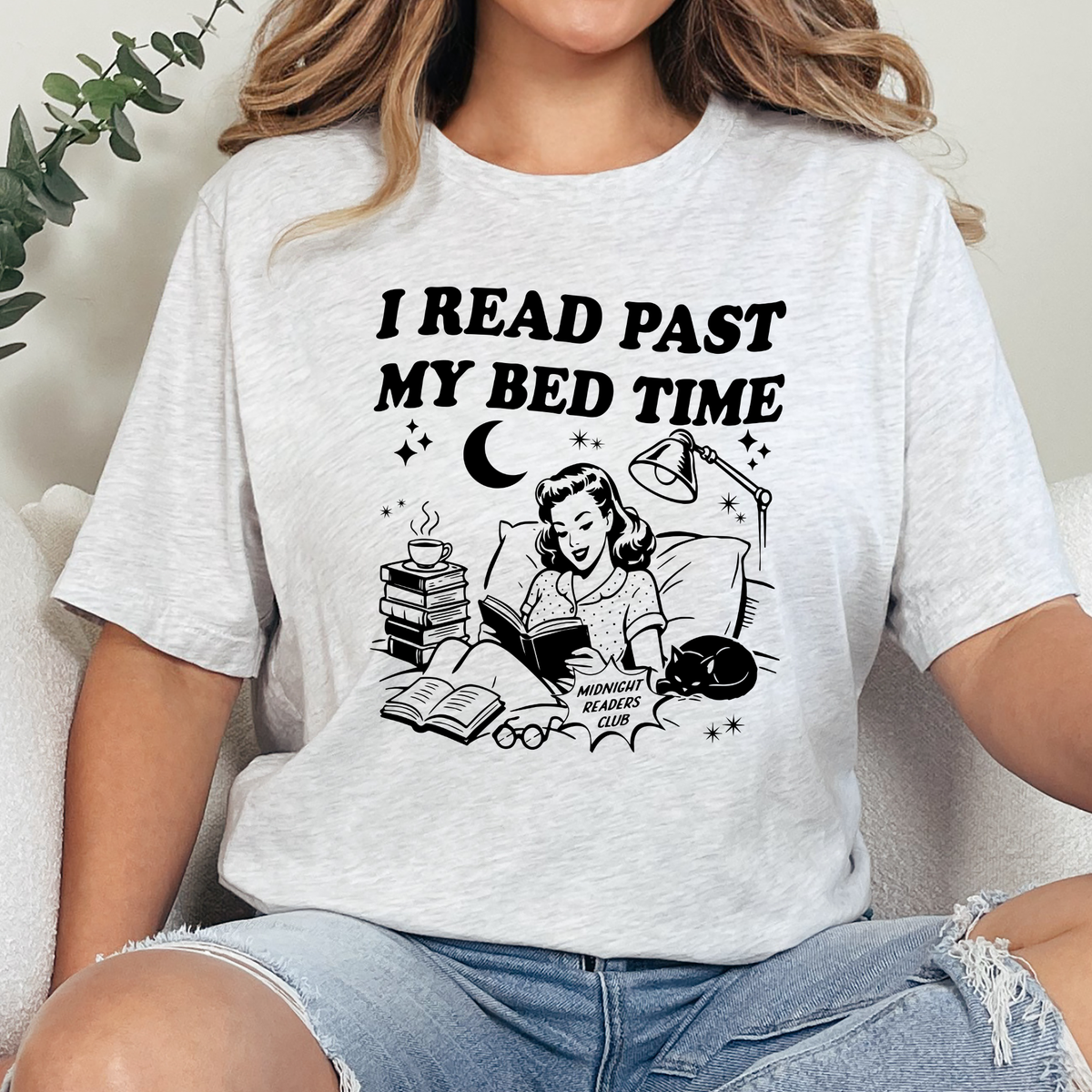 I Read Past My Bedtime Graphic Tee