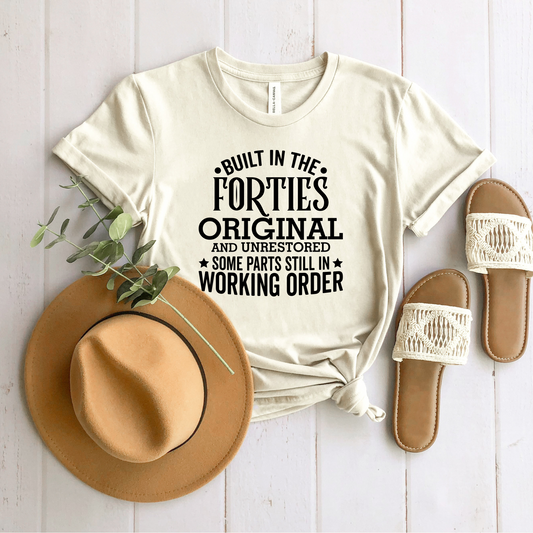Built in the Forties Graphic Tee