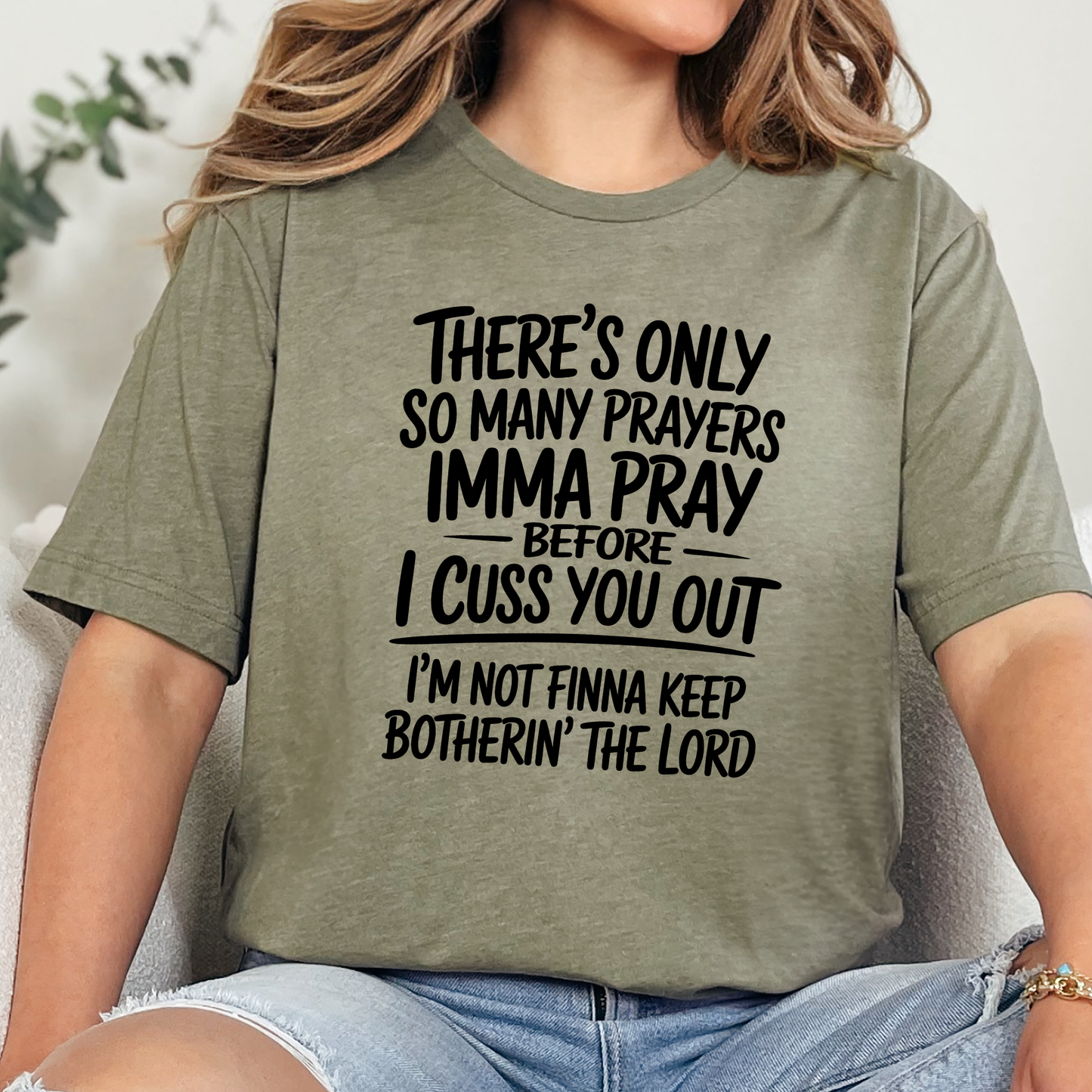 Pray Before I Cuss Graphic Tee