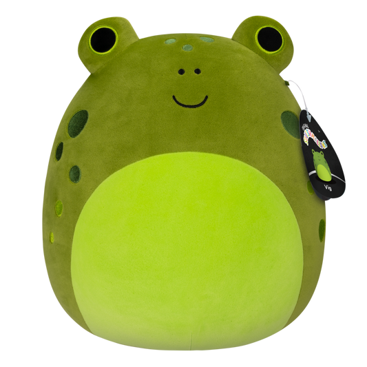 Squishmallows Vig the Green Tadpole 12" Select Series Stuffed Plush
