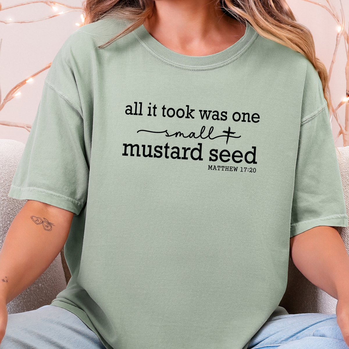 Small Mustard Seed Graphic Tee