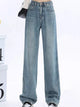 Light Blue-Fleece-lined Thickened