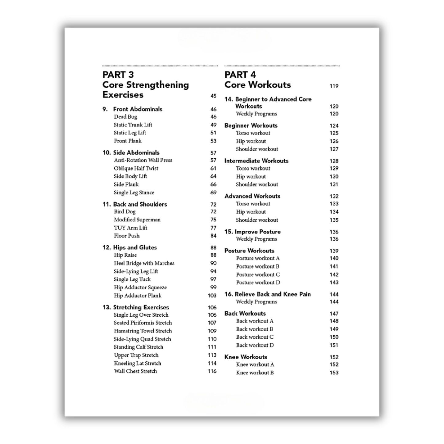 6-Minute Core Strength: Simple Core Exercises to Improve Posture, Build Balance, and Relieve Back Pain(Spiral Bound)