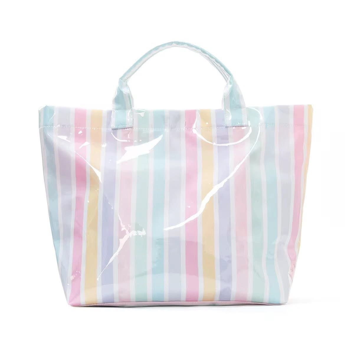 Waterproof Striped  Beach Bag
