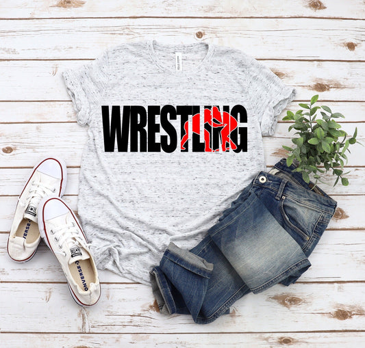 WRESTLING TEE