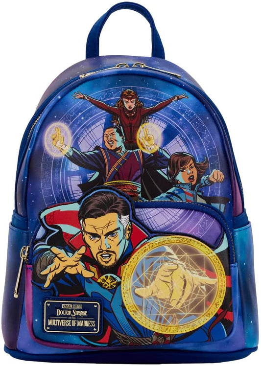 Loungefly Marvel Comics: Doctor Strange - Multiverse Double Strap Mini Backpack