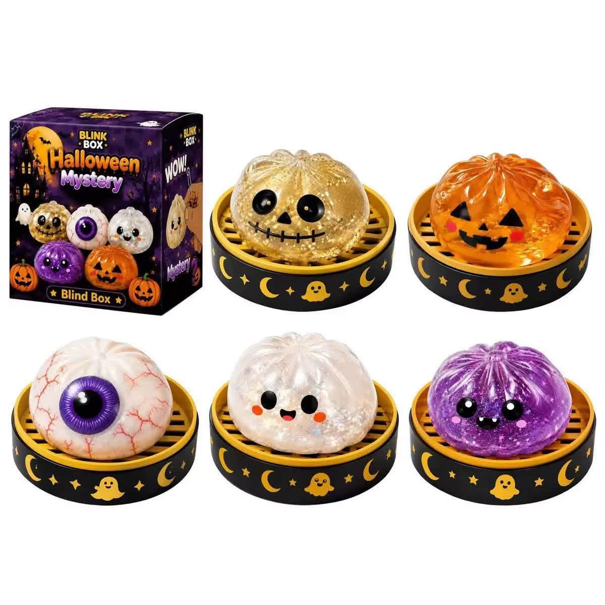 Viral Mystery Halloween Dumpling Squishy (PREORDER CLOSES 7/15, ETA EARLY AUGUST)