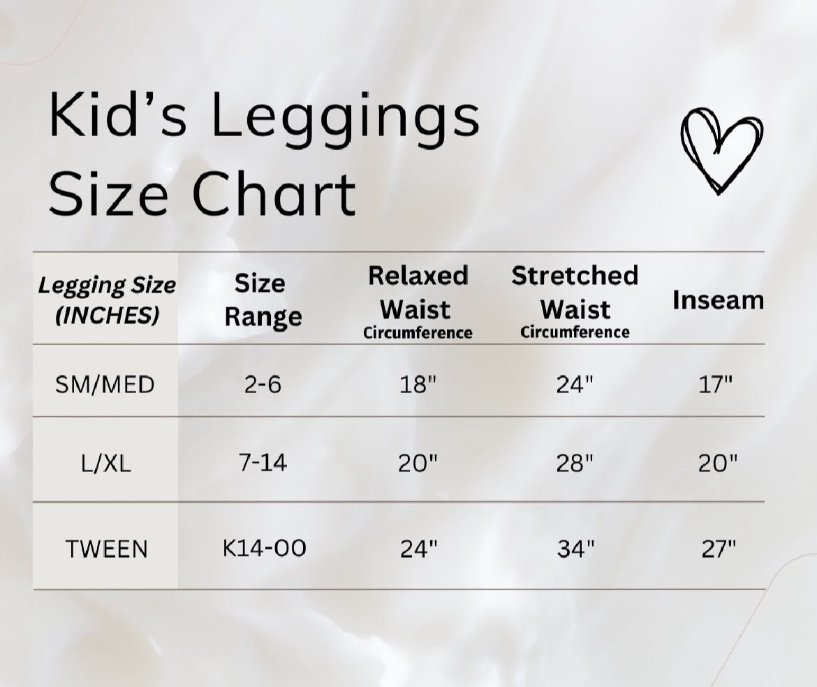 Neutral Floral Leggings | PREORDER CLOSES 2/24, ETA APRIL