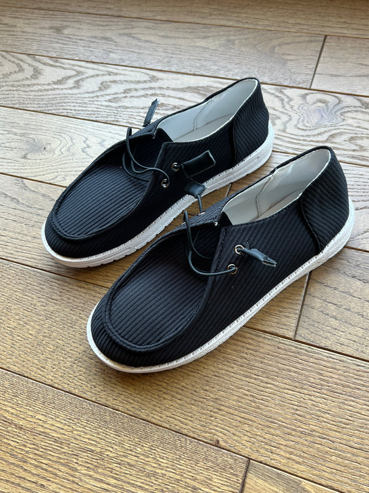 Round Toe Flat Slip-Ons