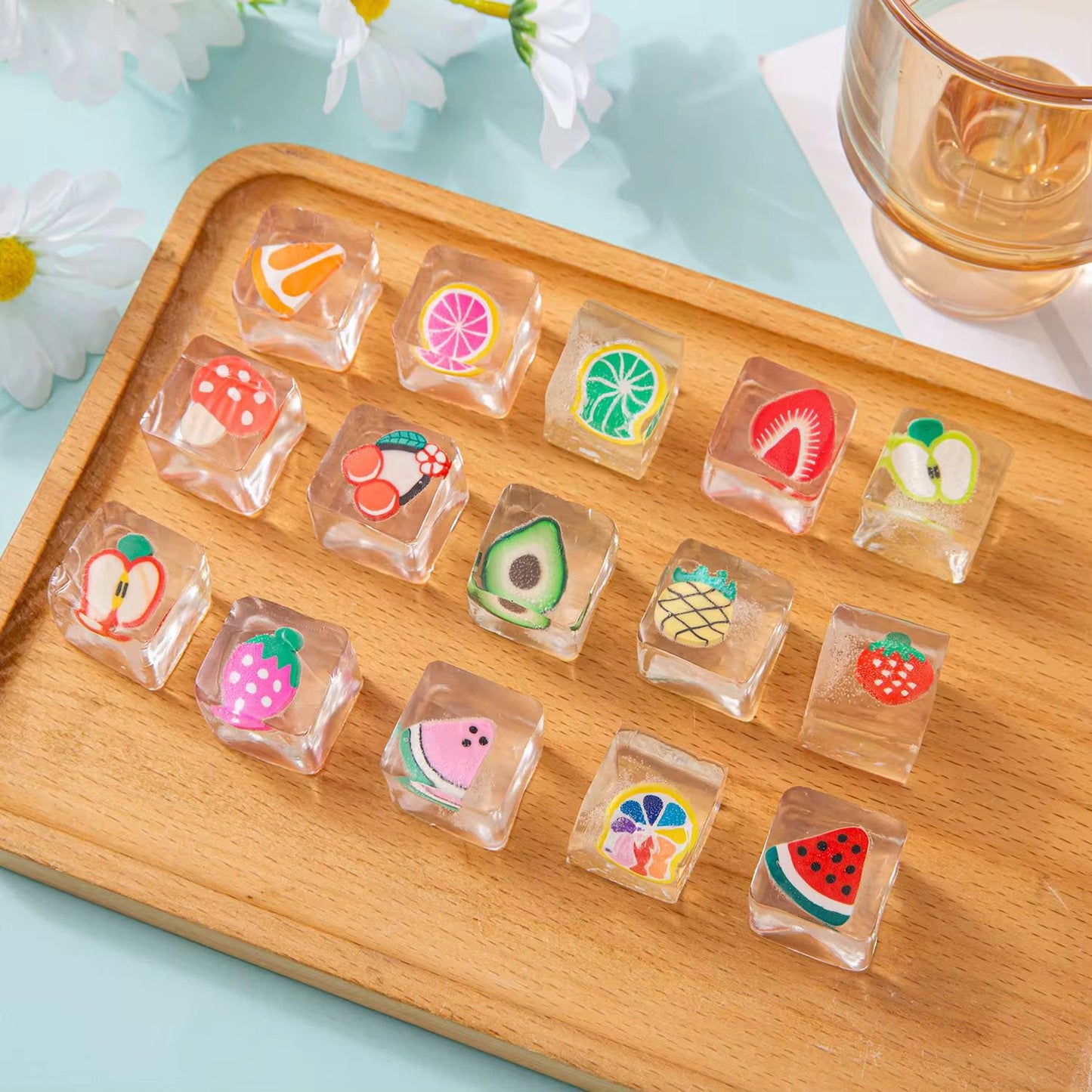 Viral Mini Fruit Cube Squishy (NOW IN STOCK!)