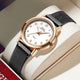 black rose gold white
