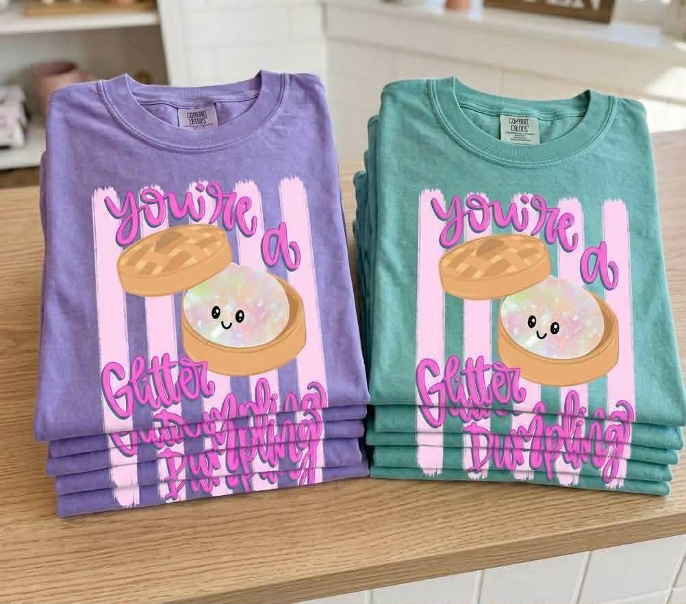 GLITTER DUMPLING TEE