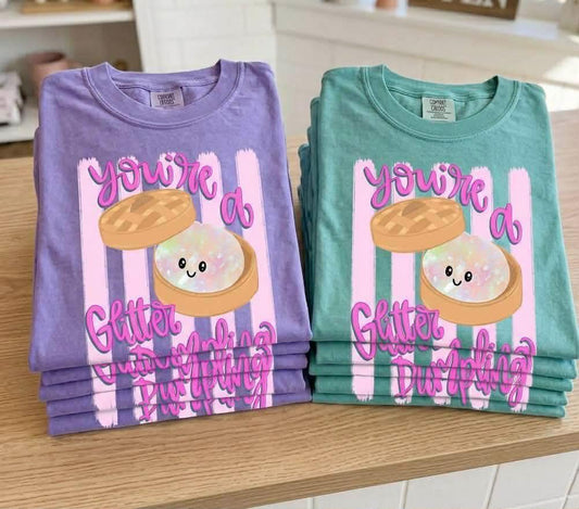 GLITTER DUMPLING TEE
