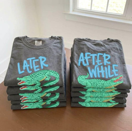 LATER GATOR BOYS AND GIRLS DOUBLE SIDED TEE