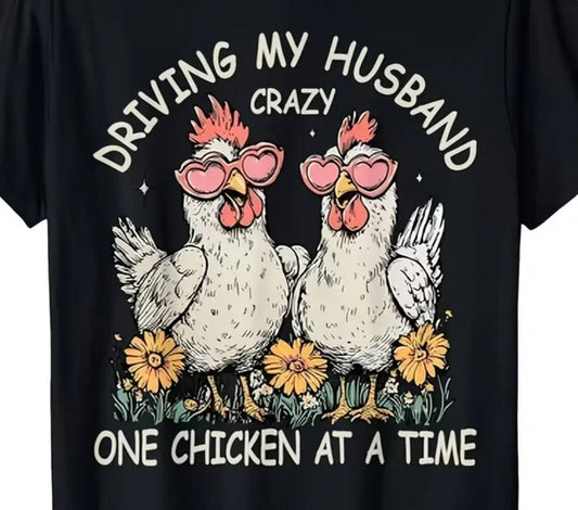 DRIVE MY HUSBAND CRAZY TEE