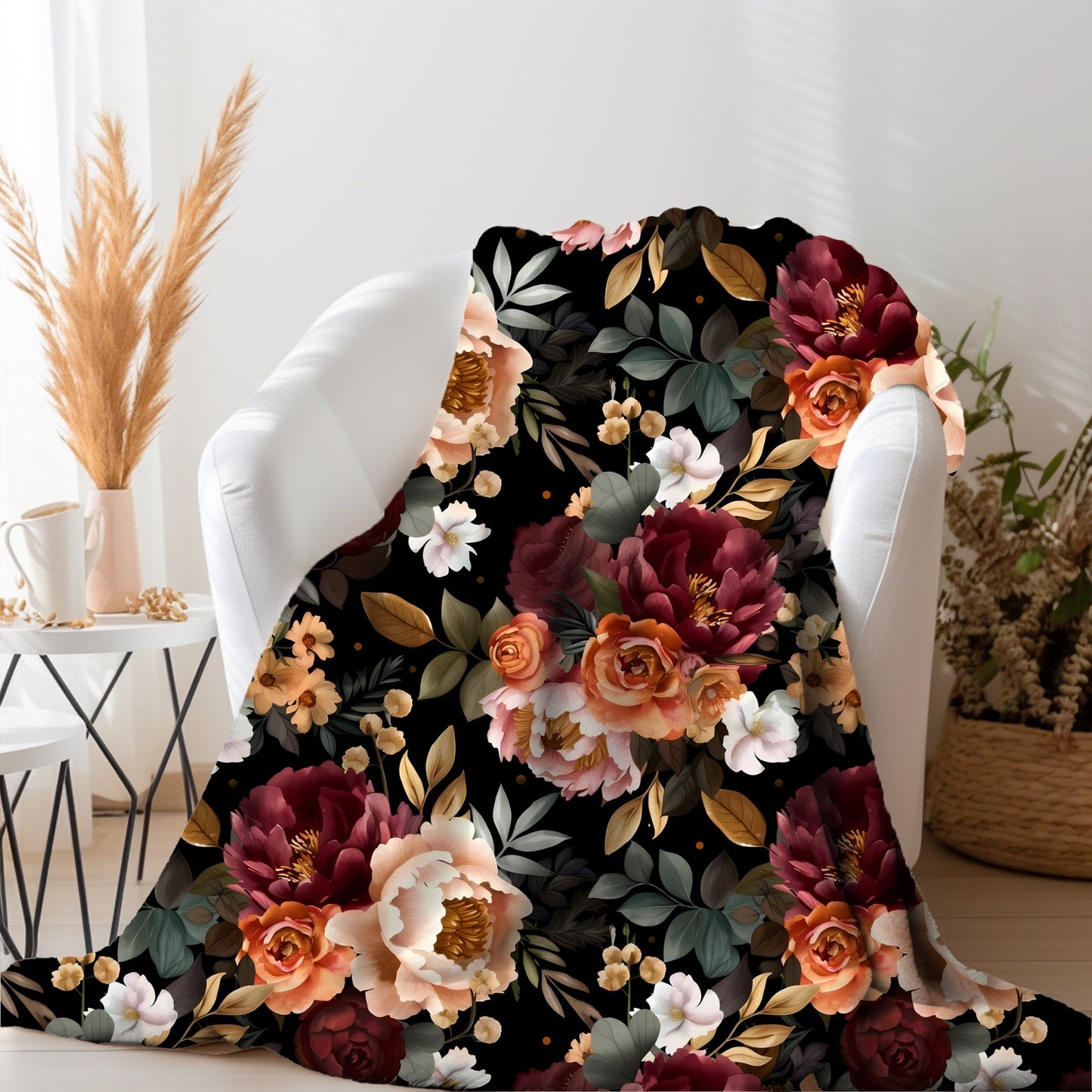 Rustic Floral 50x60 Blanket | PREORDER CLOSES 6/30, ETA EARLY SEPT.