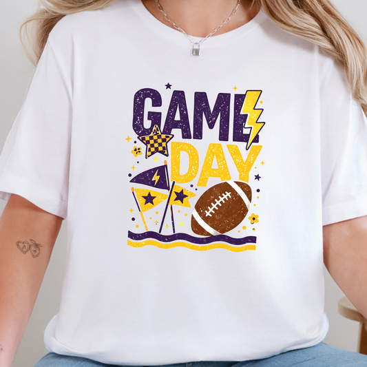 Custom Color Game Day Graphic Tees