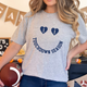 Grey Tee with Hearts