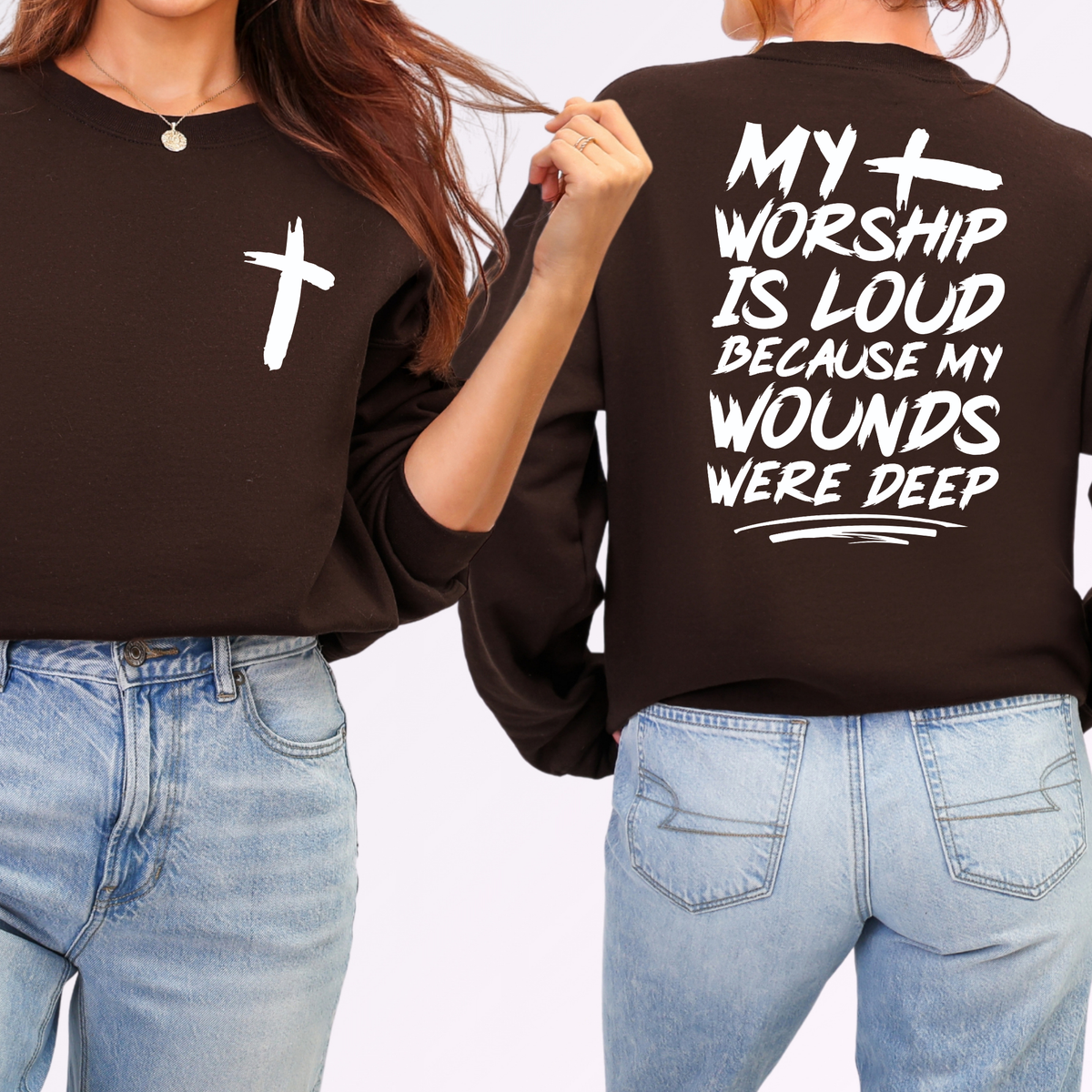 My Worship is Loud Graphic Sweatshirt