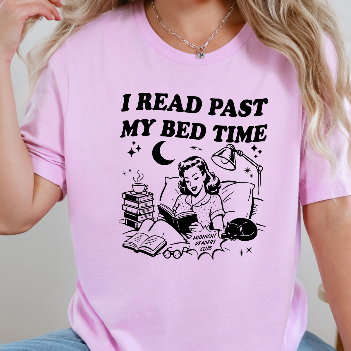 I Read Past My Bedtime Graphic Tee