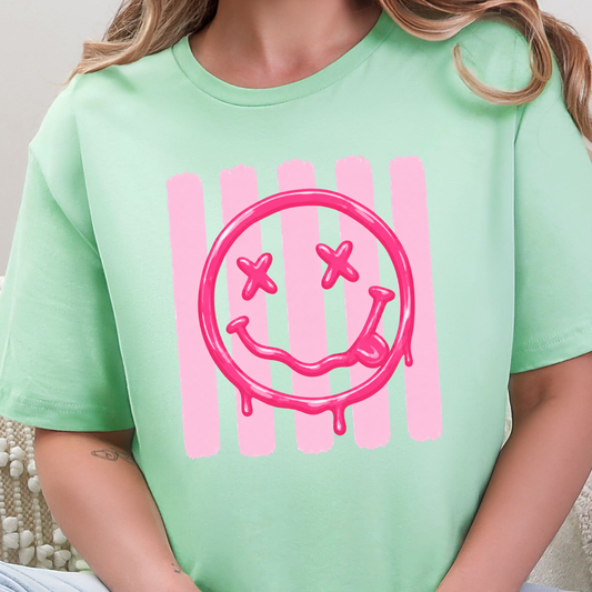 Smiley Face Graphic Tee