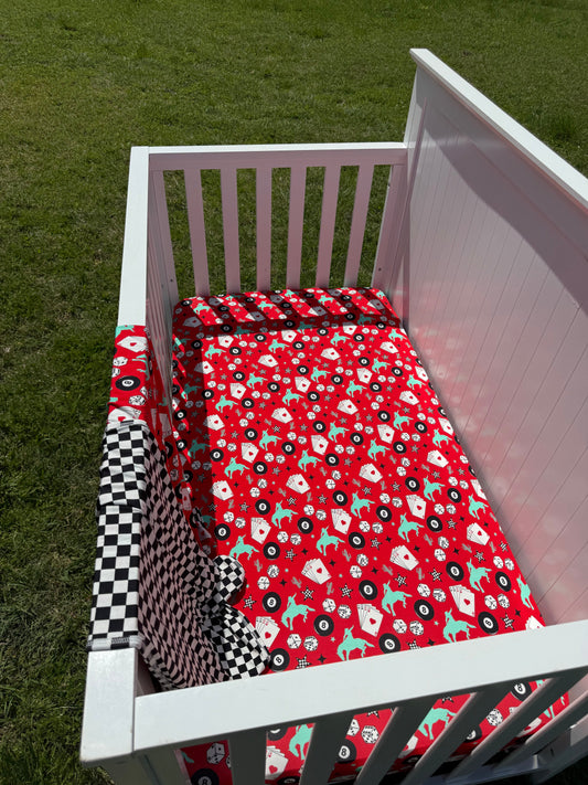 Luck Of The Draw Bamboo Crib Sheet