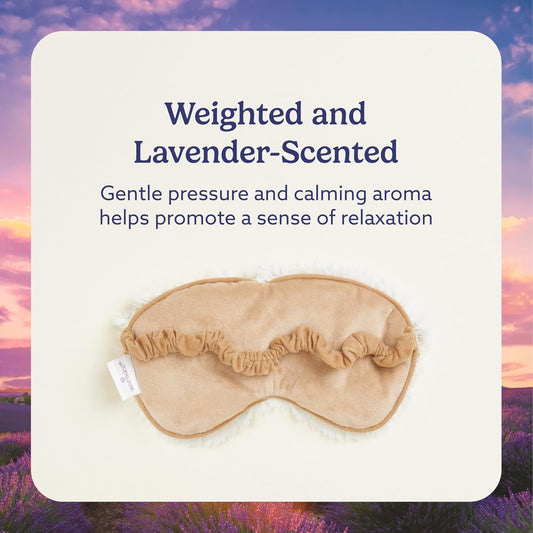 Warmies Eye Mask - Marshmallow Brown