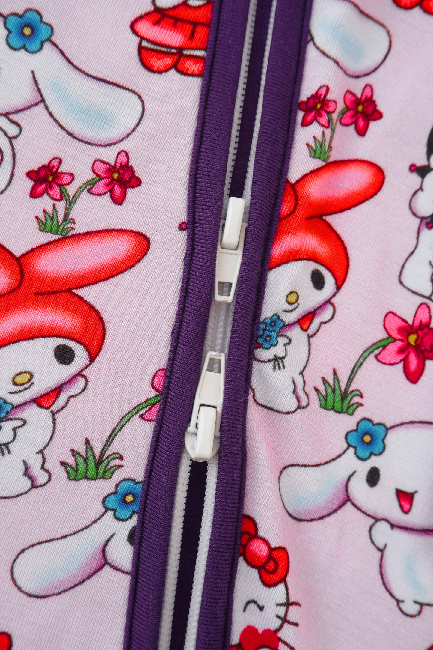 PoshTOT Sanrio My Melody Bamboo Baby Convertible Zippy Romper