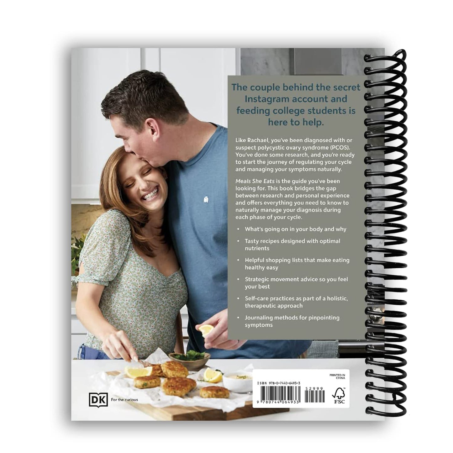 Meals She Eats: Empowering Advice, Relatable Stories, and Over 25 Recipes to Take Control of Your PCOS (Spiral Bound)