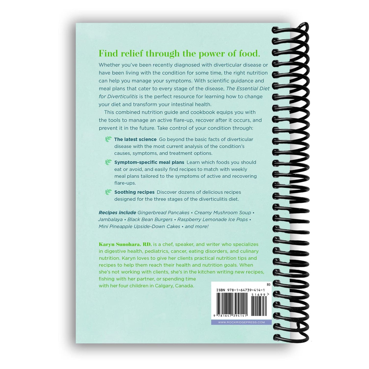 The Essential Diet for Diverticulitis: A 3-Stage Nutrition Guide to Manage and Prevent Flare-Ups (Spiral Bound)