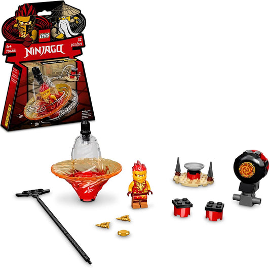 LEGO NINJAGO Kai’s Spinjitzu Ninja Training 70688 Spinning Toy Building Kit