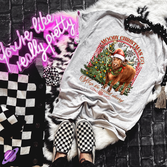 MOODY CHRISTMAS TEE