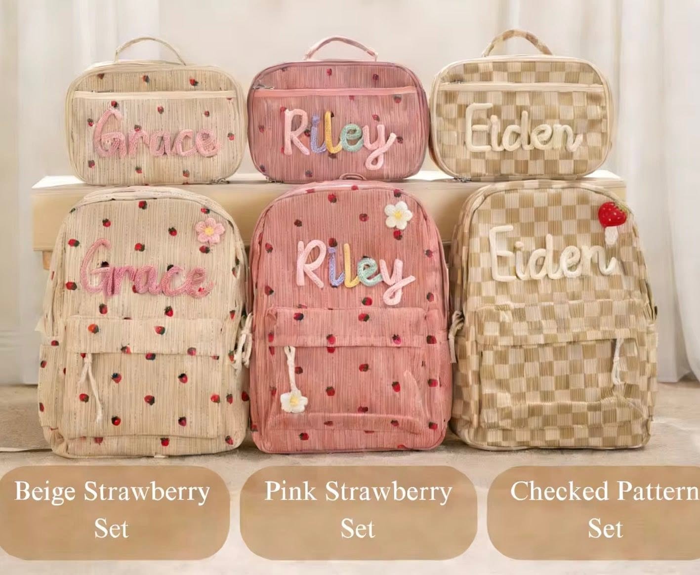 Custom Printed Yarn Backpack (PREORDER CLOSES 6/29, ETA EARLY AUGUST)